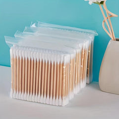 600 PCS Double Headed Cotton Swabs Disposable Cotton Buds