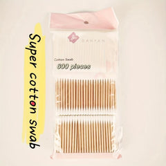 600 PCS Double Headed Cotton Swabs Disposable Cotton Buds