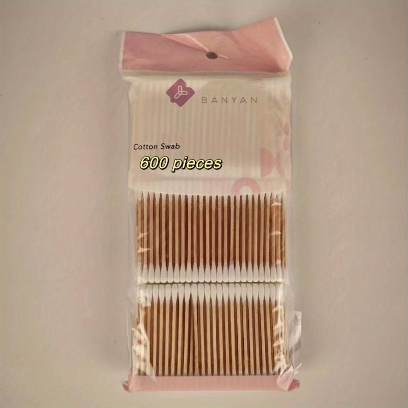 600 PCS Double Headed Cotton Swabs Disposable Cotton Buds