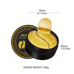24K Golden Eye Mask Eye Patch To Improve Fine Lines Dark Circles