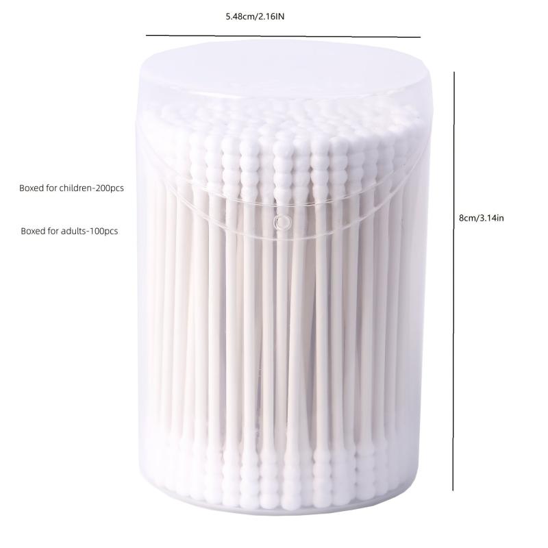 Disposable Cotton Swabs Double Tipped Cotton Buds