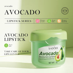 Hydrating Lip Balm Honey Avocado Peach 7g