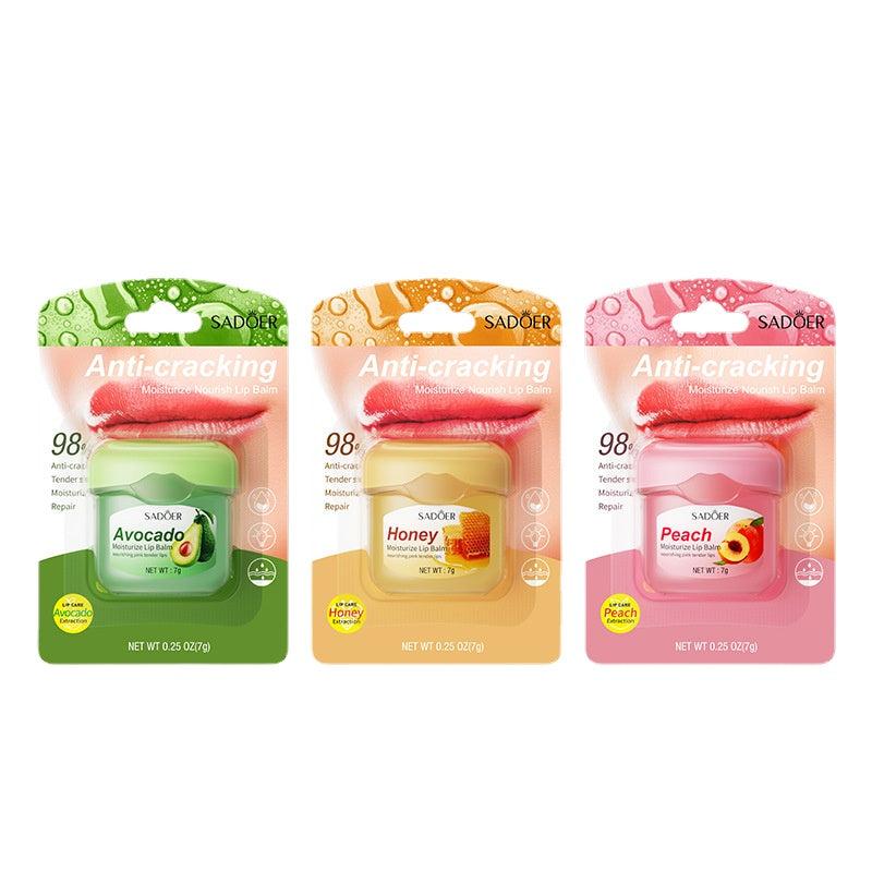 Hydrating Lip Balm Honey Avocado Peach 7g