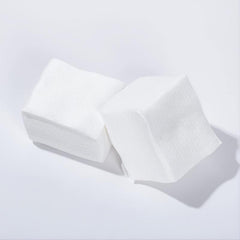 120 Thick Square Organic Cosmetic Pads for Skin Care & Makeup Removal