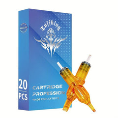 20pcs Tattoo Cartridge Needles Disposable Standard Round Liner