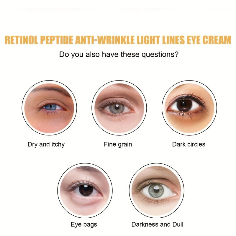 Retinol Polypeptide Repairing Eye Cream Aging Resistance Firming