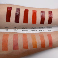 2PCS Peel Off Liquid Lipstick Set Waterproof Long Lasting Lip Gloss Tint