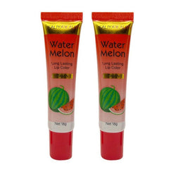 2PCS Peel Off Liquid Lipstick Set Waterproof Long Lasting Lip Gloss Tint
