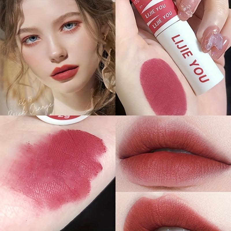 Matte Lipstick Lip Mud Waterproof Long Lasting Velvet Lip Stains
