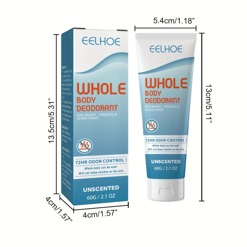 Long Lasting Deodorant Cream with Fragrance & Sweat Refreshing