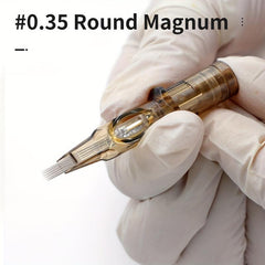 10pcs Tattoo Cartridge Needles Disposable Round Liners