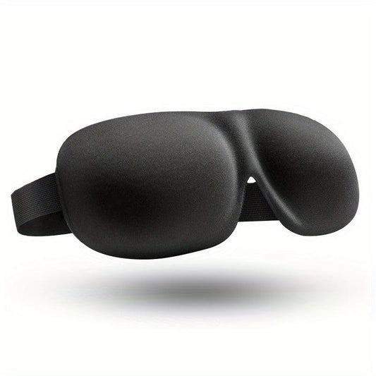Adjustable 3D Contoured Sleep Mask Blindfold for Men and Women