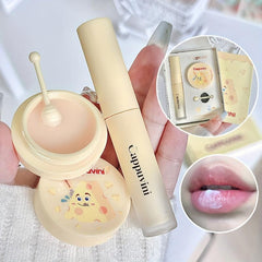 3g 4g Cheese Lip Cream Lip Mask Set Moisturizing And Nourishing Lip Skin