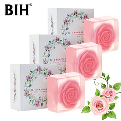 Natural Rose Flower Glycerin Soap Bar 3.53oz