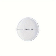 100pcs Thickened Soft Cotton Rounds for Makeup Removal and Cleansing