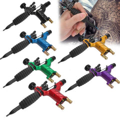 Rotary Tattoo Machine Kit for Artists Shader & Liner Motor Gun