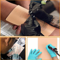 10pcs Blank Tattoo Practice Skin - Double Sides Microblading Practice Skin