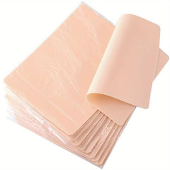 10pcs Blank Tattoo Practice Skin - Double Sides Microblading Practice Skin