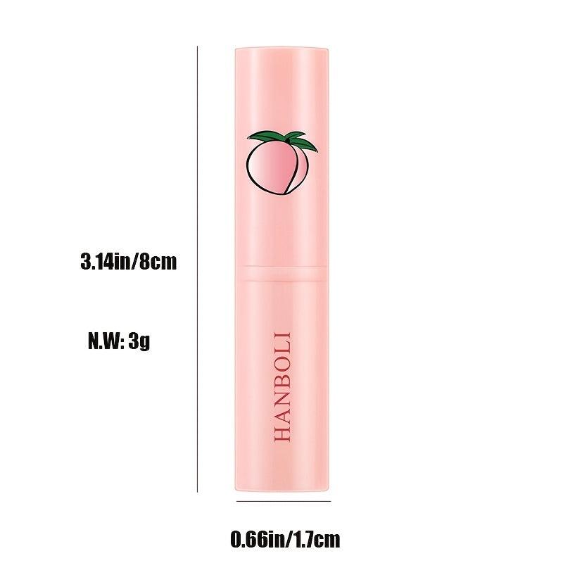 Natural Peach Lip Balm Temperature Change Lipstick