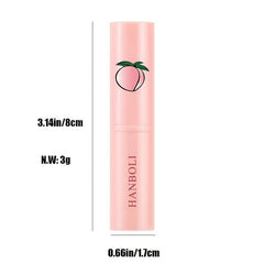 Natural Peach Lip Balm Temperature Change Lipstick