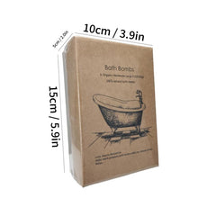 Organic Bubble Bath Bombs Gift Set