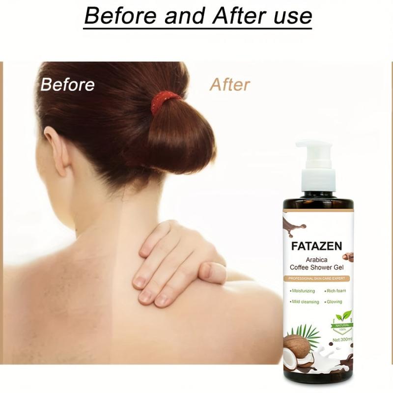 Arabica Coffee Coconut Shower Gel Herbal Whitening Antioxidant Body Wash