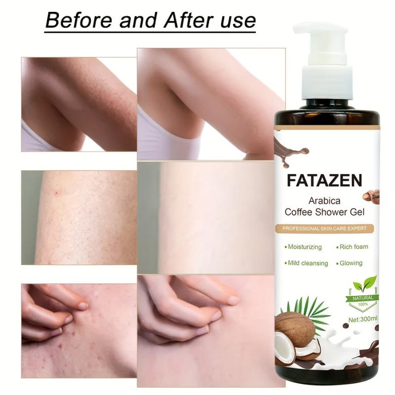 Arabica Coffee Coconut Shower Gel Herbal Whitening Antioxidant Body Wash