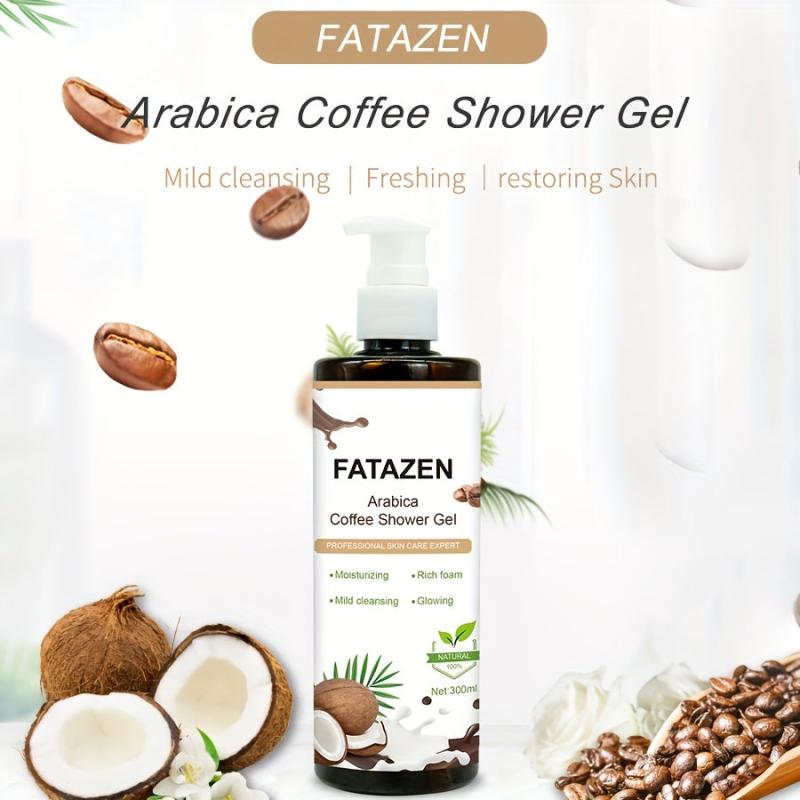 Arabica Coffee Coconut Shower Gel Herbal Whitening Antioxidant Body Wash