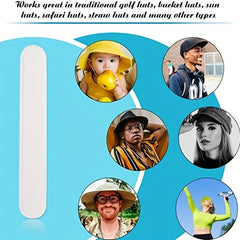 10pcs Golf Hat Sweat Liner Reducer Tape Absorbent Sweatband Reducing Disposable