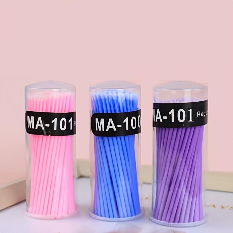 Eyelash Extension Cotton Swab Eye Lip Makeup Cleaning Stick