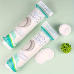 Face Makeup Remover Pads 100 Count Double Side for Cleansing & Toner Application