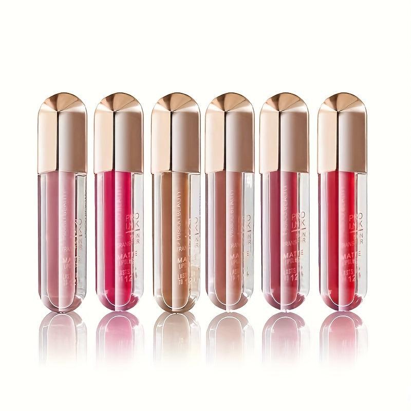 Long Lasting Matte Lipstick Set 6pcs Gift Boxed