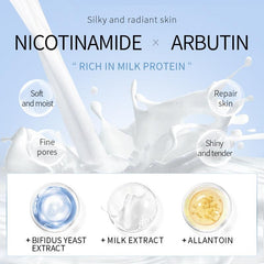 Moisturizing Milk Scrub for Exfoliating and Deep Cleansing