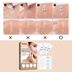Face Lifting Patch Fade Fine Lines Firming Tightening Chin Shaping