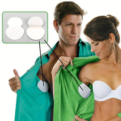 12 Pcs Underarm Sweat Pads Disposable Armpit Sweat Absorbing Guards