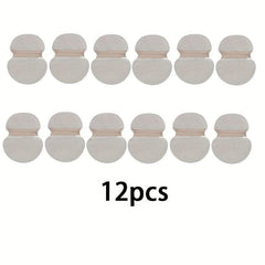 12 Pcs Underarm Sweat Pads Disposable Armpit Sweat Absorbing Guards
