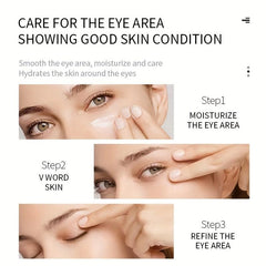 10 Pairs Pearl Eye Mask With Marine Collagen Hyaluronic HA For Dark Circles