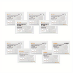 10 Pairs Pearl Eye Mask With Marine Collagen Hyaluronic HA For Dark Circles