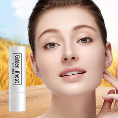 Golden Wheat Lip Balm Hydrating Nourishing Smooth Lip Lines