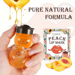 Peach Honey Lip Mask Nourishing Balm Repairing Lips