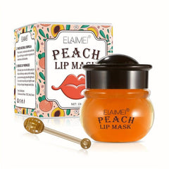 Peach Honey Lip Mask Nourishing Balm Repairing Lips