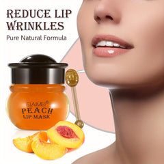 Peach Honey Lip Mask Nourishing Balm Repairing Lips