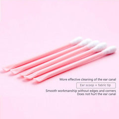 2 In 1 Double Head Swabs Ear Clean Tools Earpick