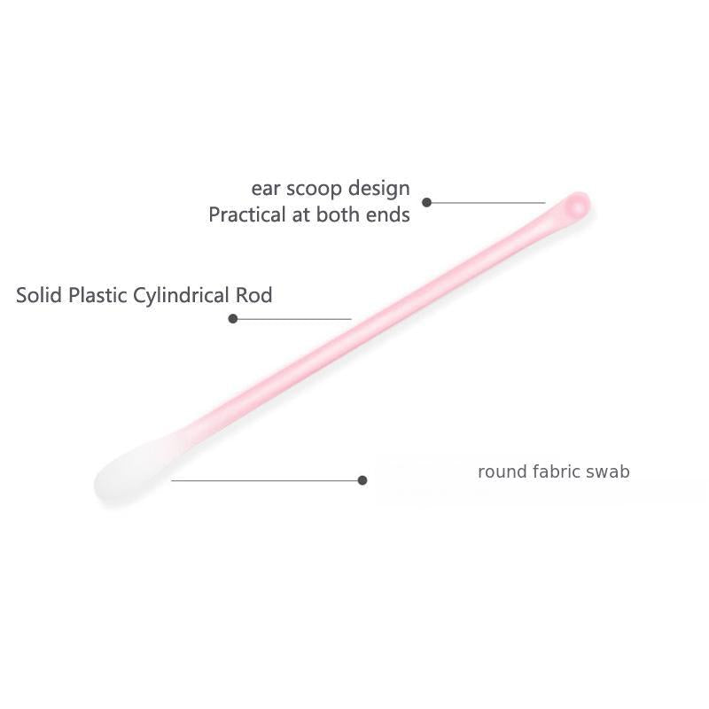 2 In 1 Double Head Swabs Ear Clean Tools Earpick