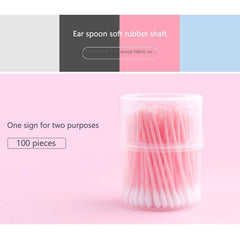 2 In 1 Double Head Swabs Ear Clean Tools Earpick