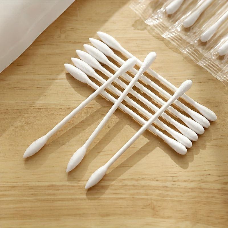 100 Individually Packaged Swabs Clean Sanitary Travel Portable