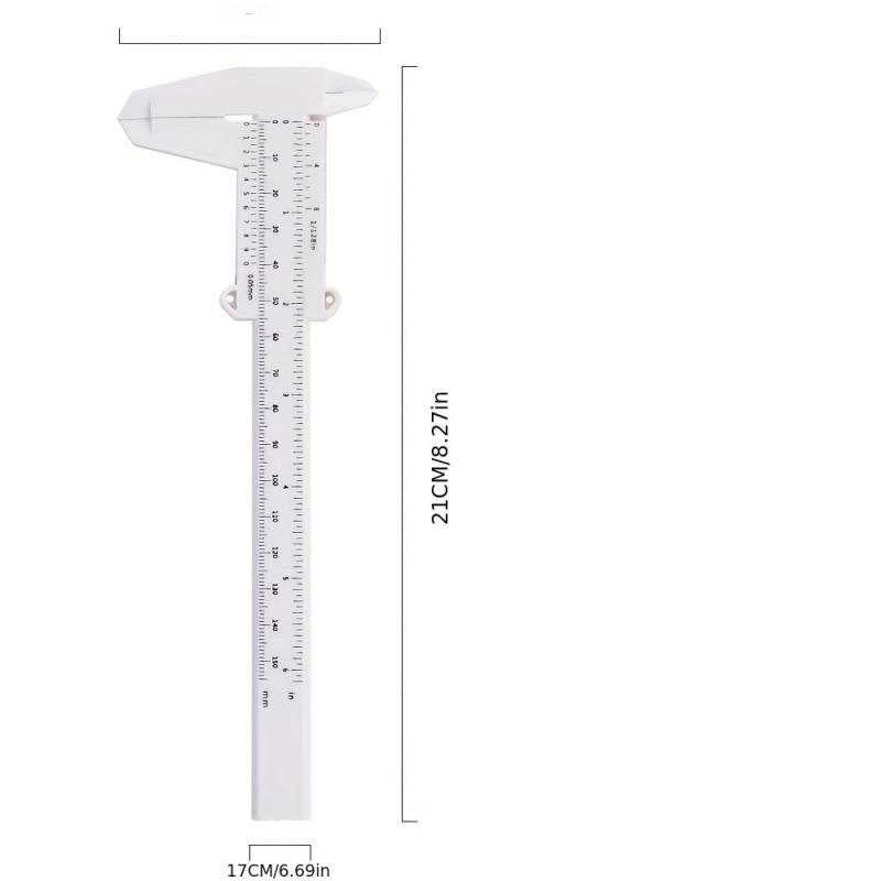 1pc 150mm Tattoo Eyebrow Ruler Brow Caliper Eyebrow Measure Balance Extension
