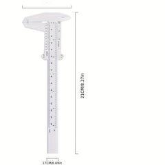 1pc 150mm Tattoo Eyebrow Ruler Brow Caliper Eyebrow Measure Balance Extension
