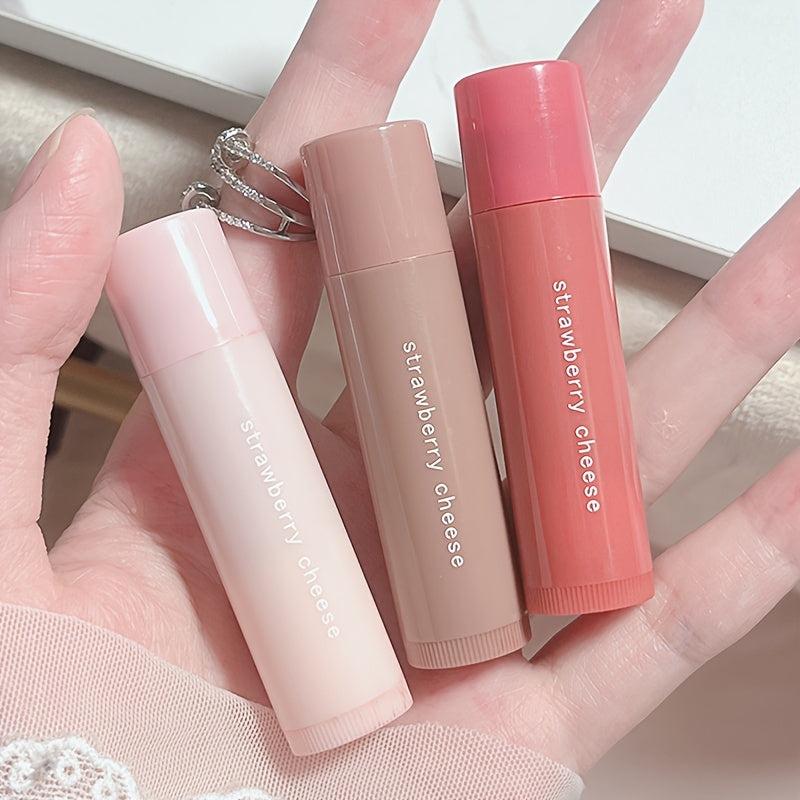 3PCS Moisturizing Lipstick Smooth Lip Lines Improve Dry Cracked Lips