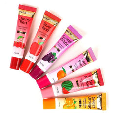 6 Colors Fruity Peel Off Liquid Lipstick Long Lasting Lip Gloss